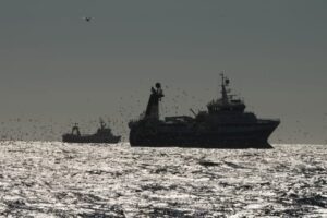 A big fishing vessel