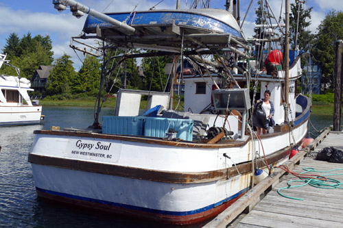 A boat called Gypsy Soul