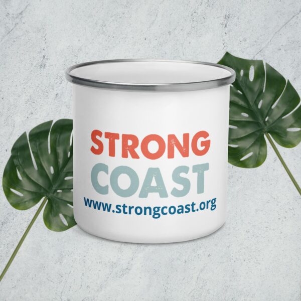 Strong Coast Enamel Mug - Image 4